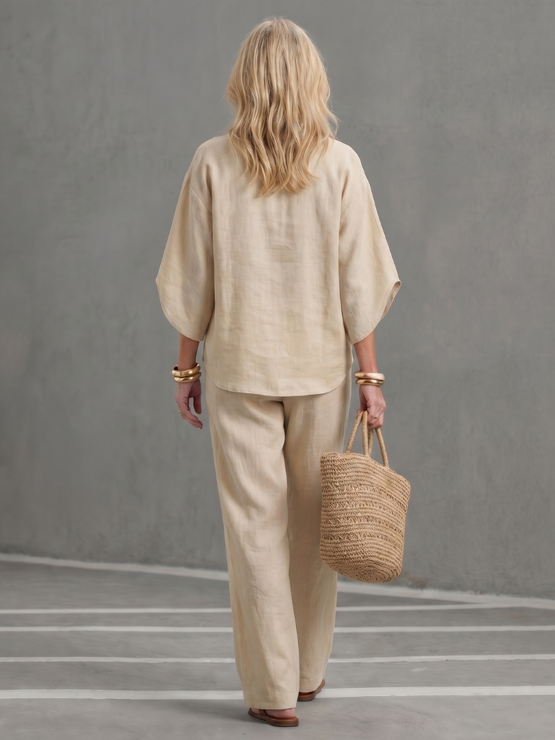 Relaxed Tunic Trouser Set