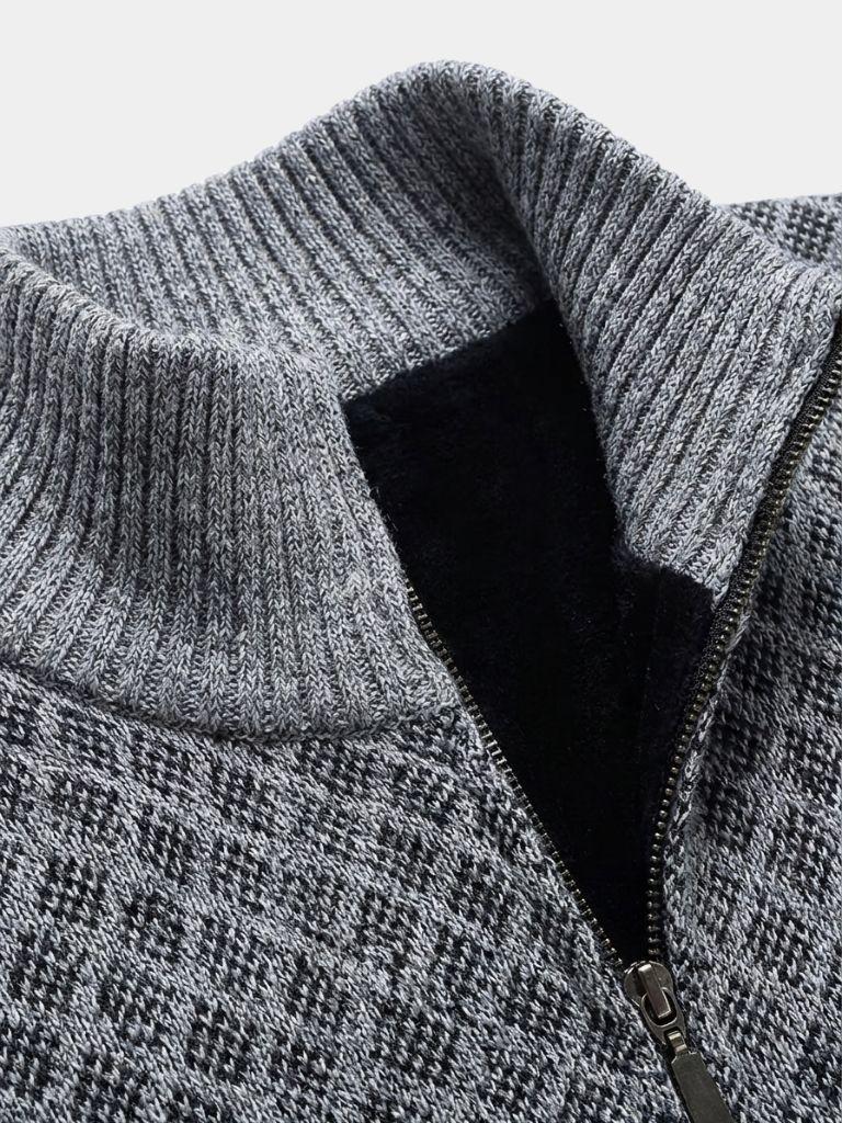 Vintage Jacquard Cardigan