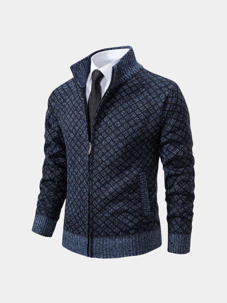 Vintage Jacquard Cardigan