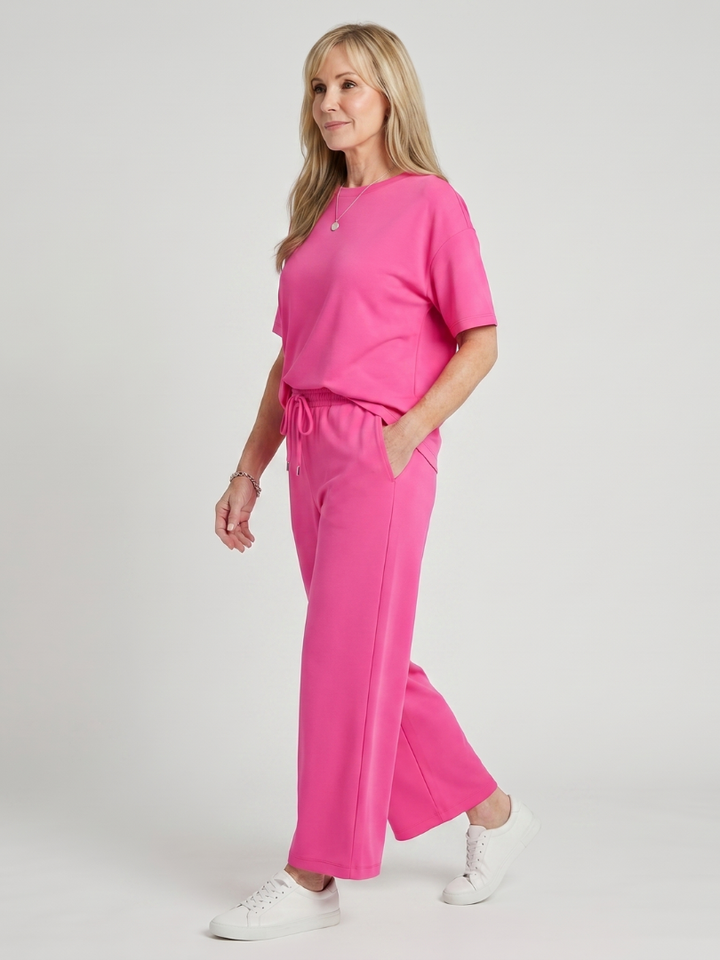 Straight Leg Pants Set