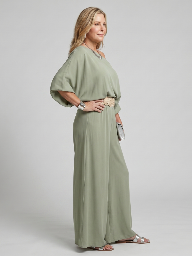 One Shoulder Sleeve Set