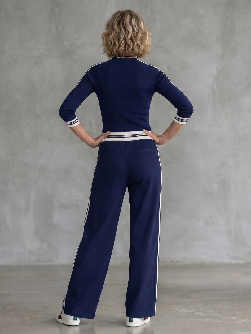 Wide Leg Pants Set