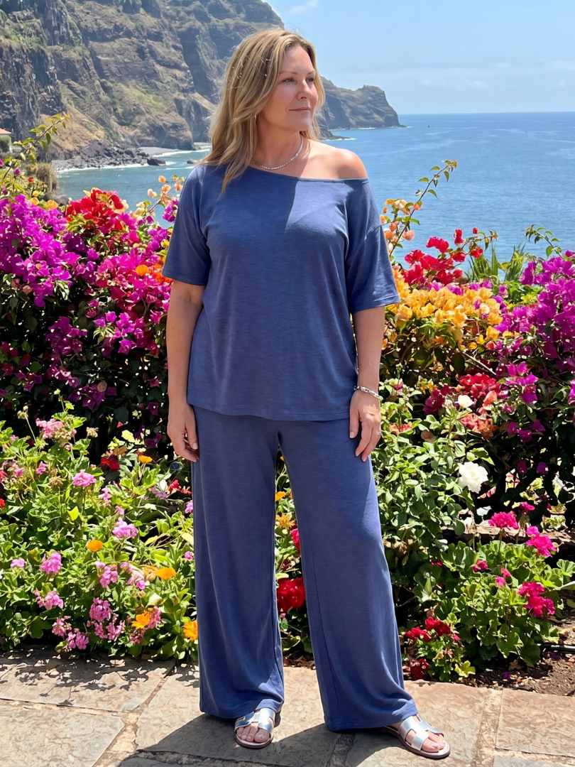 Off Shoulder Top Set