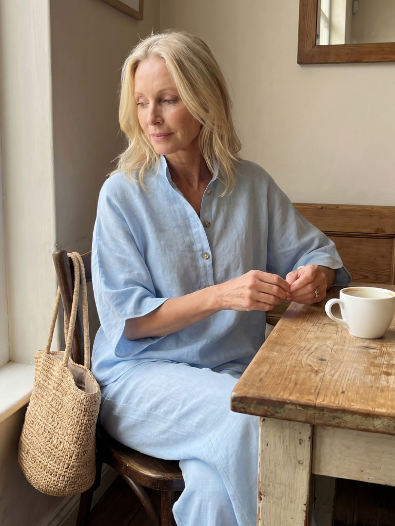 Relaxed Tunic Trouser Set