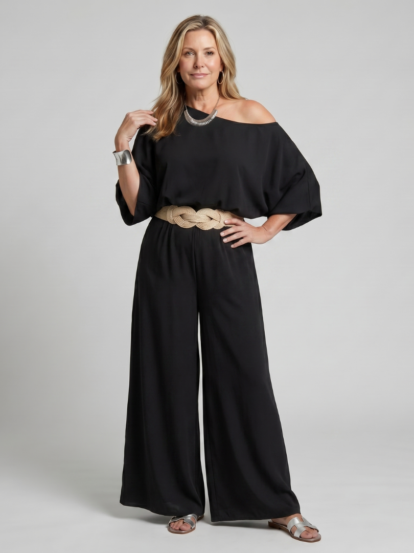 One Shoulder Sleeve Set