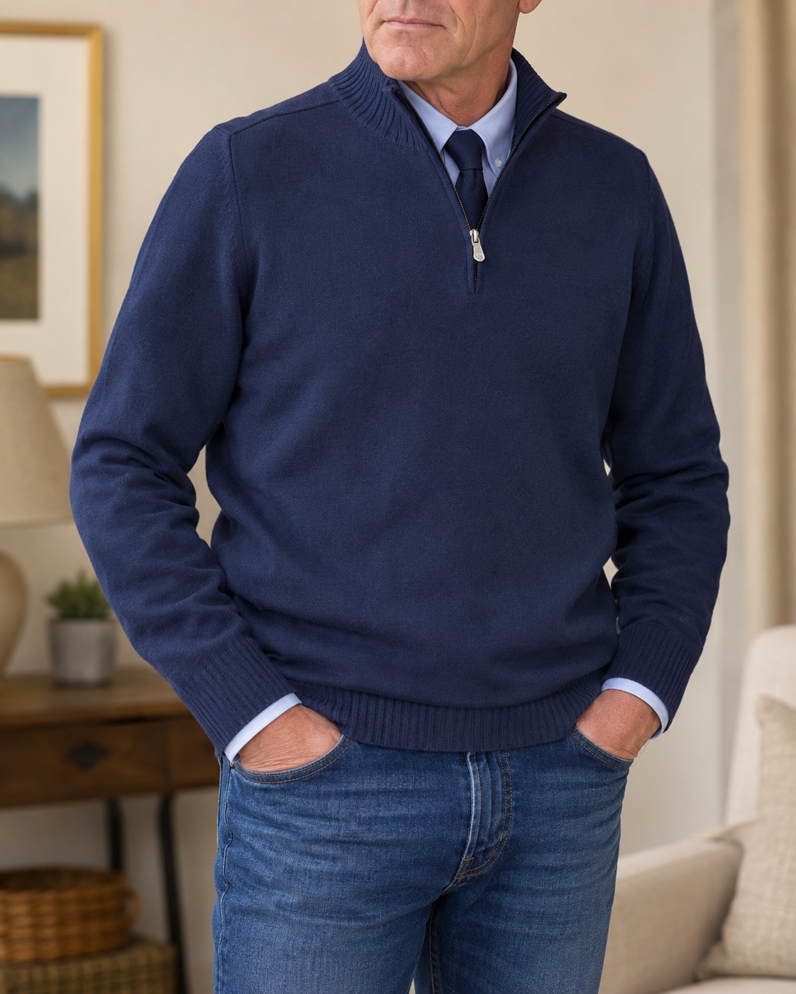 Steve™ Heritage Quarter-Zip Knit
