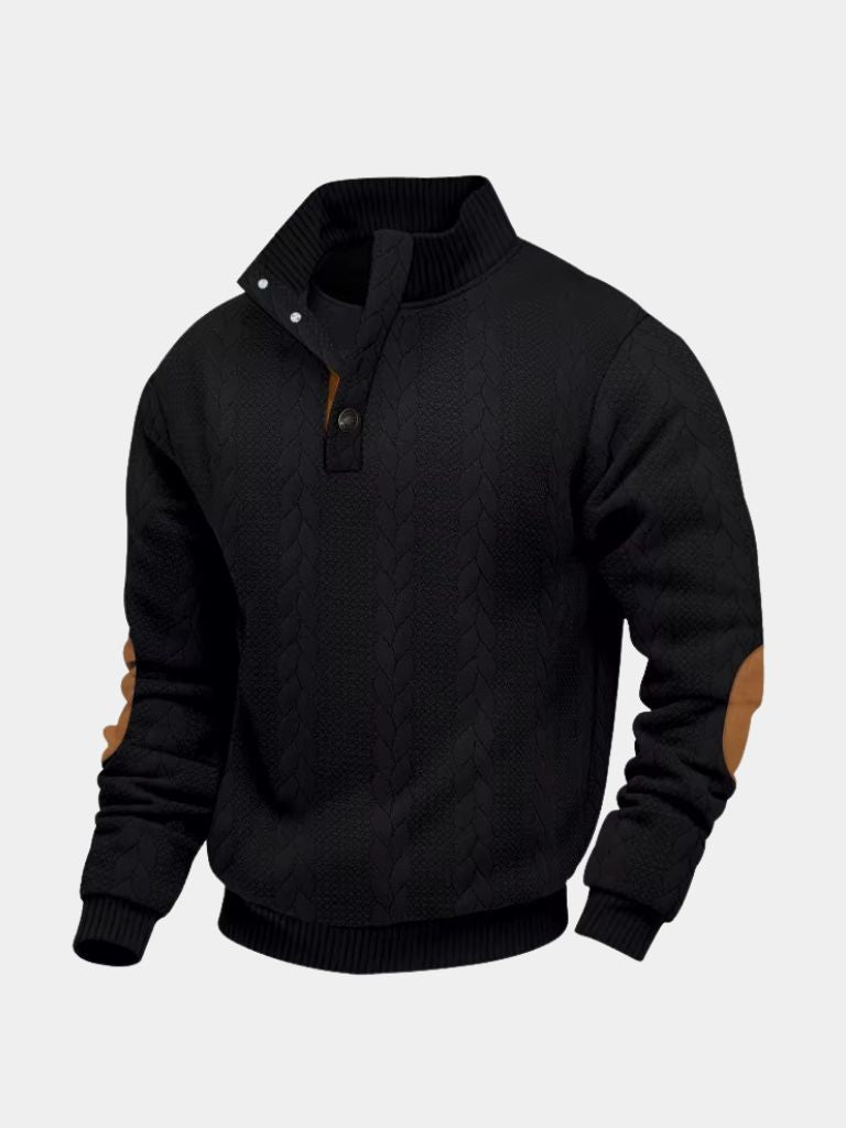 Timberline Long Collar Knit Sweater