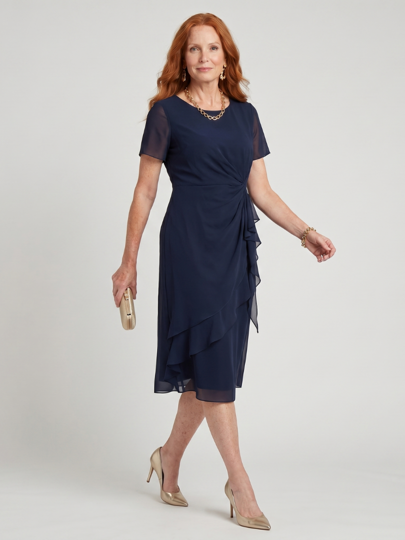 Layered Midi Dress