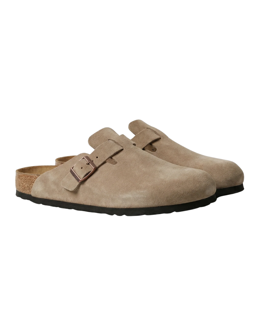 Suede Clogs