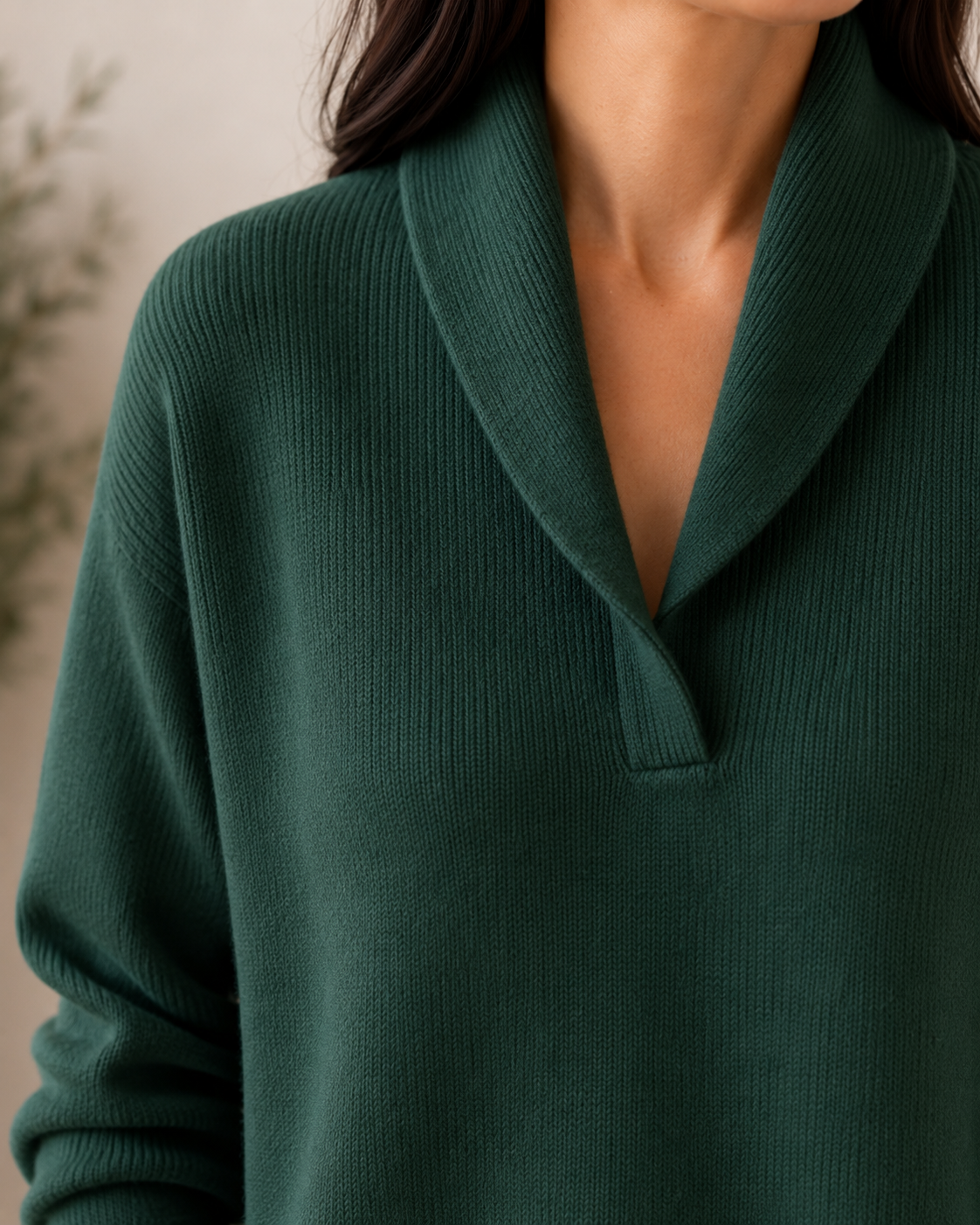 Amy™ Cozy Collar Jumper