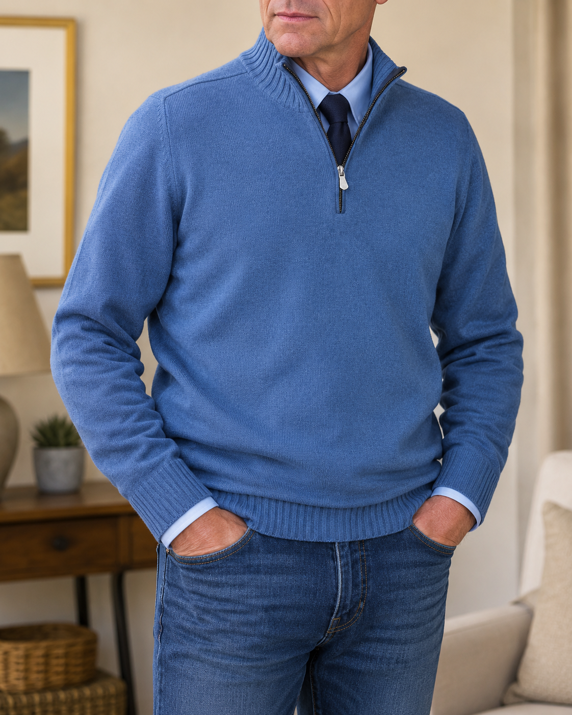 Steve™ Heritage Quarter-Zip Knit