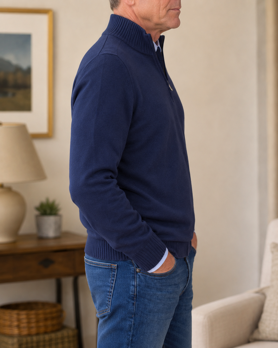Steve™ Heritage Quarter-Zip Knit