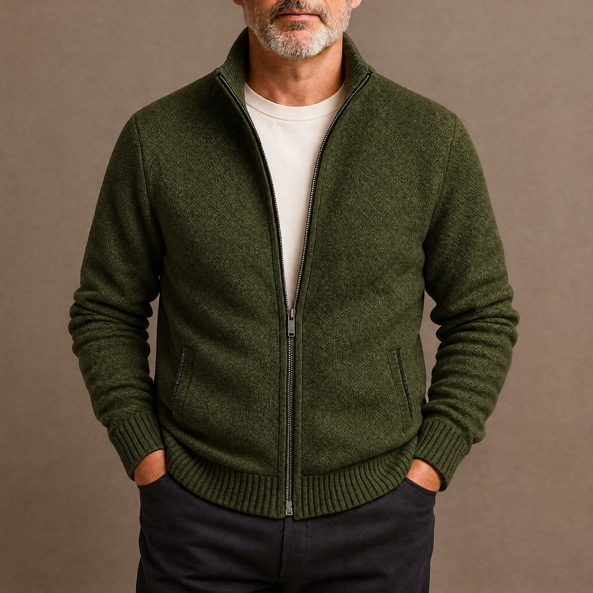 Giorgio™ Premium Knit Harrington Jacket