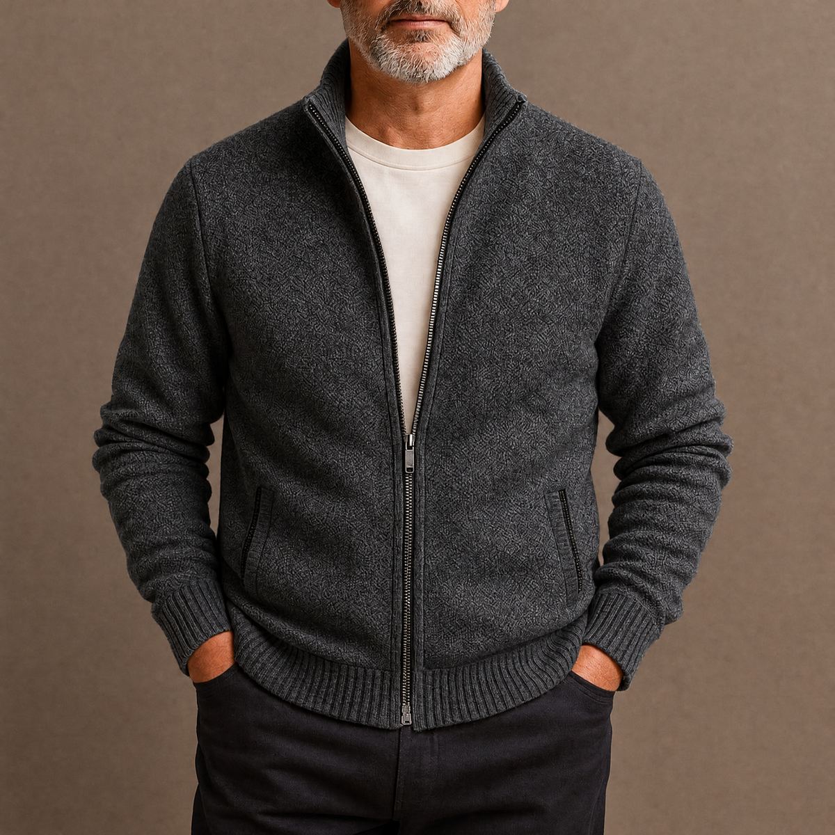 Giorgio™ Premium Knit Harrington Jacket