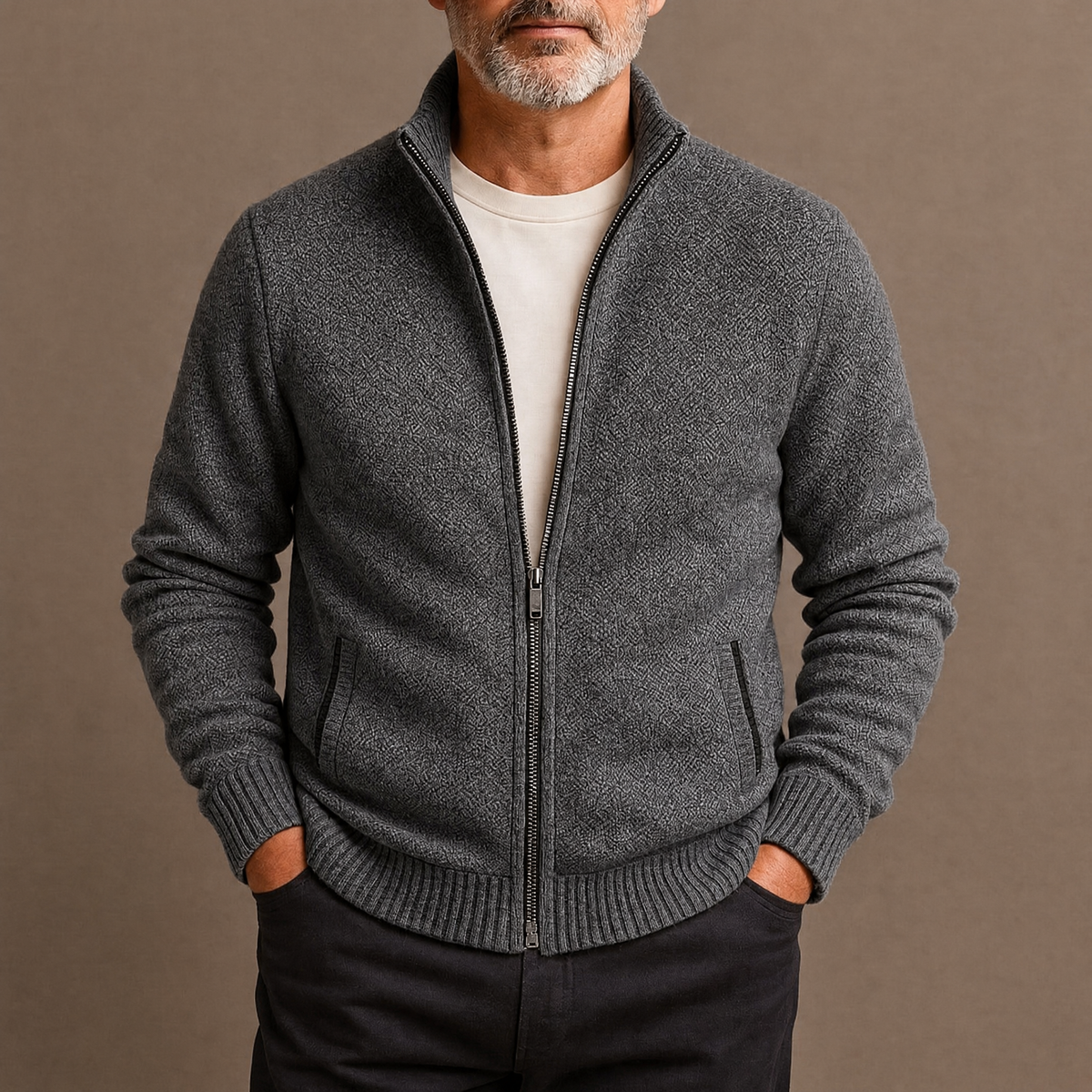 Giorgio™ Premium Knit Harrington Jacket